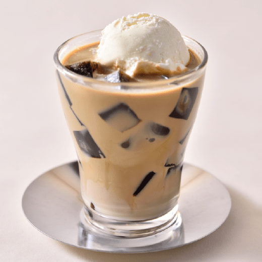 ゼリーコーヒーフロート